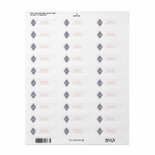 Joy Holiday retouradres Etiket (Full Sheet)