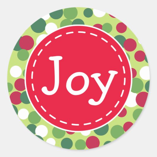 Joy Holiday Stickers (Voorkant)