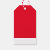 JOY HOLIDAY stijlvol eenvoudig modern plezier gril Cadeaulabel (Achterkant)