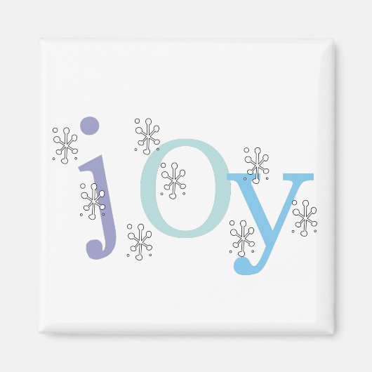 JOY Holiday Tshirts en Gifts Magneet (Voorkant)