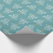 Joy, Hope and Peace Gift Wrapping Cadeaupapier (Hoek)