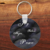 Joy, Hope, geloof, vrede - sleutelhanger (Voorkant)