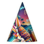 Joy hula Luau Surf aloha hawaiian 1e verjaardag Feesthoedjes (Links)