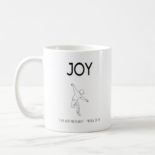Joy - I am with you always Koffiemok (Links)