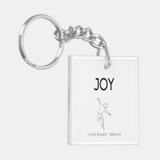Joy - I am with you always Sleutelhanger (Voorkant Links)
