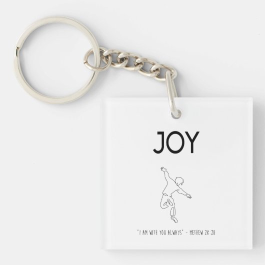 Joy - I am with you always Sleutelhanger (Voorkant)