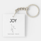 Joy - I am with you always Sleutelhanger (Achterkant)