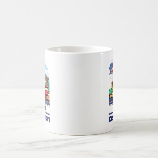 Joy in 4th of July Celebration Koffiemok (Center)