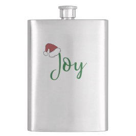 Joy in groen met Santa Hat Flacon