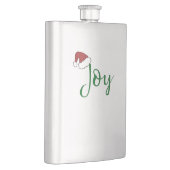 Joy in groen met Santa Hat Flacon (Rechts)