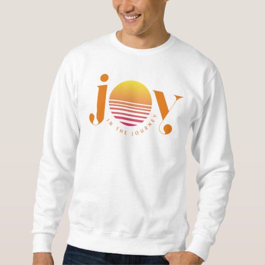 Joy in het journaal trui (Voorkant)