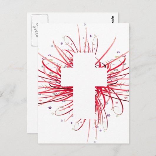 JOY! in het Kruis Briefkaart (Voorkant / Achterkant)