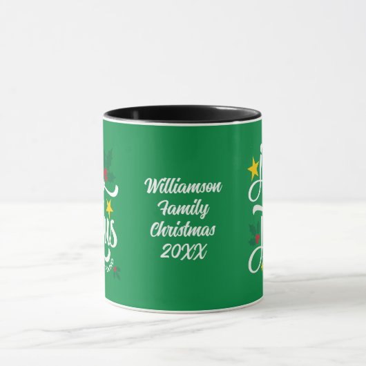 Joy in Jesus Christian Christmas Family Name  Mok (Midden)