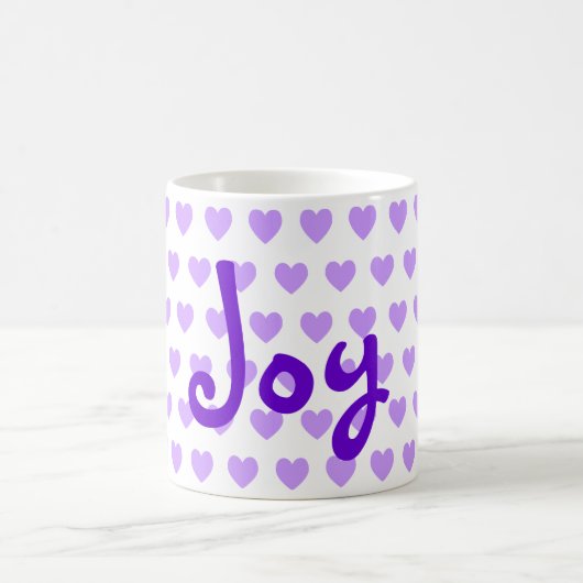 Joy in Paars Koffiemok (Center)