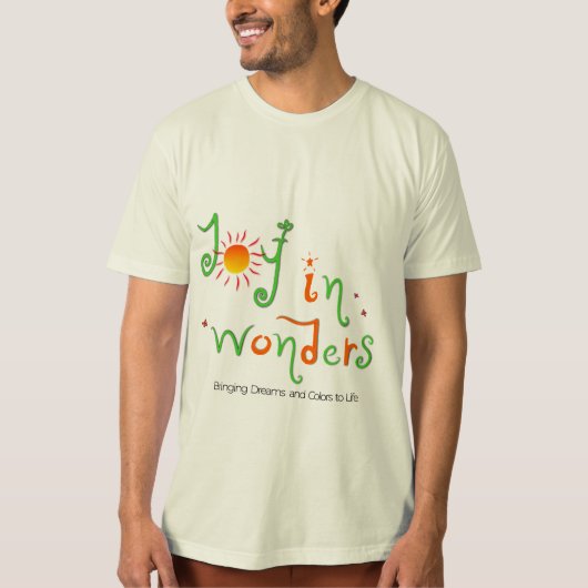 Joy in Wonders Unisex grafisch T-shirt (Voorkant)
