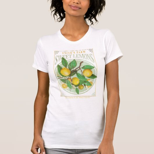 Joy is een zoete citroen t-shirt (Voorkant)
