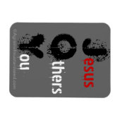 JOY Jesus anderen Magneet (Horizontaal)