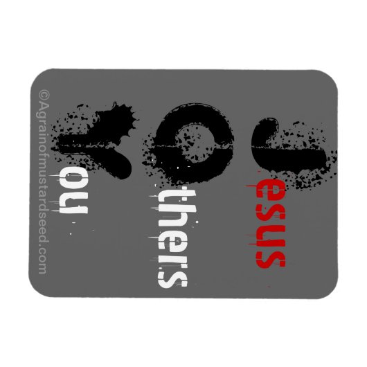 JOY Jesus anderen Magneet (Horizontaal)