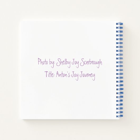 Joy Journey-laptop Notitieboek (Achterkant)