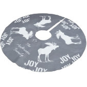 Joy Joy Moose Kerstmis Kerstboom Rok (Gekanteld)