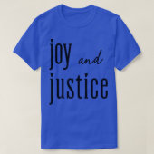 Joy & Justice T-shirt (Design voorkant)