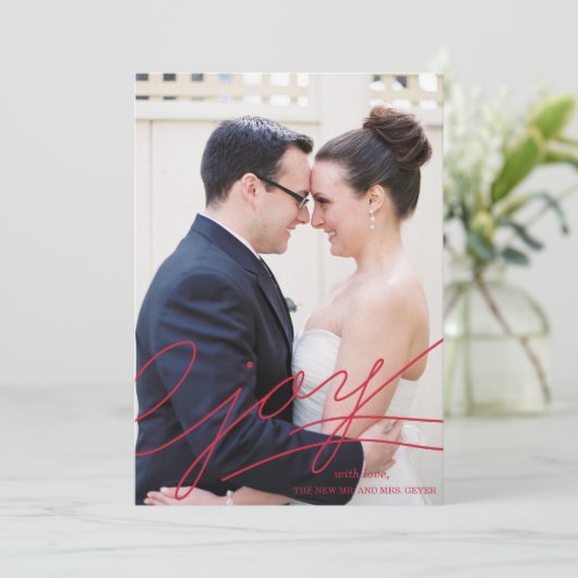 JOY KAART (Staand voorkant)