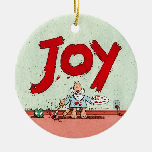 JOY KERAMISCH ORNAMENT (Voorkant)