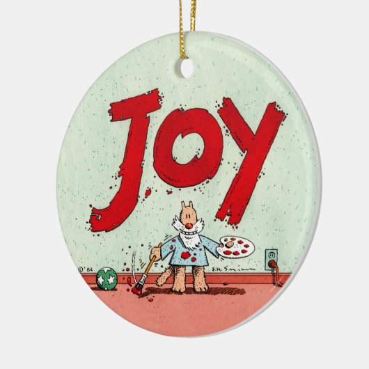 JOY KERAMISCH ORNAMENT (Links)