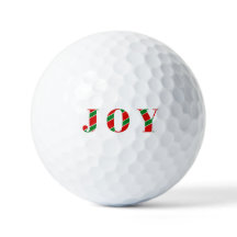 JOY Kerst / Feestelijke Kerst Golf Cadeau