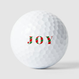 JOY Kerst / Feestelijke Kerst Golf Cadeau Golfballen