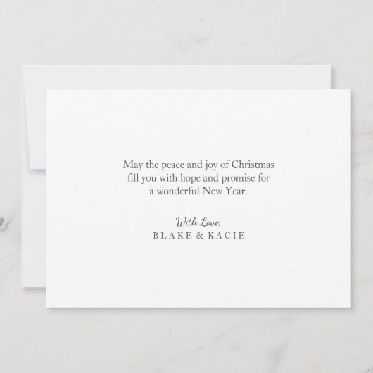 JOY Kerst Foto Kaarten / Feestdagen (Achterkant)