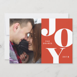 JOY Kerst Foto Kaarten / Feestdagen