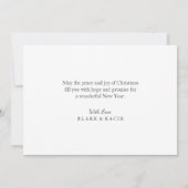 JOY Kerst Foto Kaarten / Feestdagen (Achterkant)