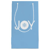 Joy Kerstblauw cadeautas (Voorkant)