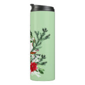 JOY Kerstboom Bloemen Suikerstok Thermosbeker (Geroteerd rechts)