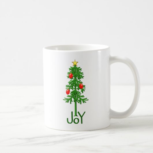 Joy kerstboom koffiemok (Rechts)