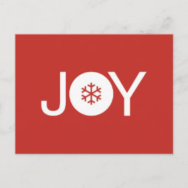 Joy kerstBriefkaart Briefkaart