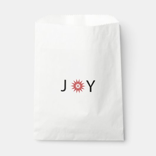 Joy, kerstcadeautjes bedankzakje (Voorkant)