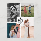 Joy-kerstfamilie Foto's voor collage Feestdagenkaart (Voorkant)