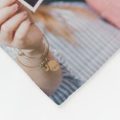 Joy-kerstfamilie Foto's voor collage Fleece Deken (Hoek)