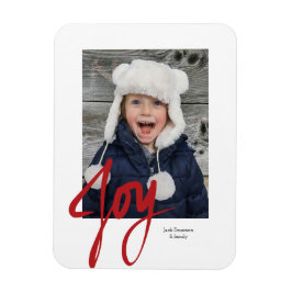 JOY Kerstfeestay Foto Magnet Magneet