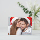 Joy Kerstfeestdag Foto Briefkaart (Staand voorkant)