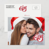 Joy Kerstfeestdag Foto Briefkaart (Voorkant / Achterkant)