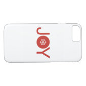 Joy kerstiPhone 8/7 Hoesje (Achterkant (Horizontaal))