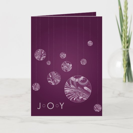 JOY Kerstkaart Feestdagen Kaart (Voorkant)