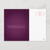 JOY Kerstkaart Feestdagenkaart (Achterkant)