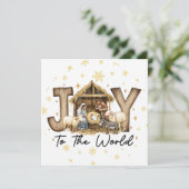 JOY Kerstkaart Geboorte (Staand voorkant)