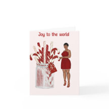 Joy-kerstkaart