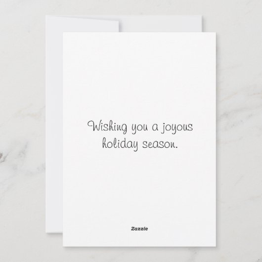 JOY Kerstkaart - Origineel Alcohol Inkt ontwerp (Achterkant)