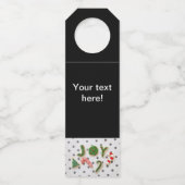 Joy kerstkoekjes flessenhanger (Voorkant)